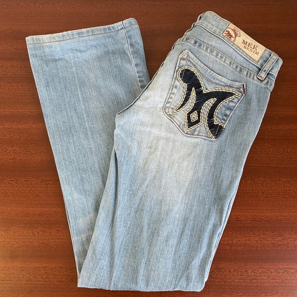 EUC MEK Denim Cypress Boot Cut - Picture 1 of 7